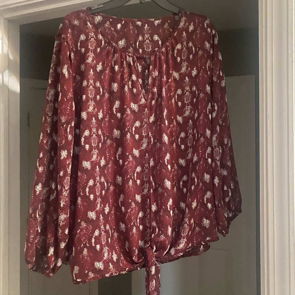 BEAUTIFUL WEST KEI SHIRT PURCHASED FROM STITCH FIX, SIZE XL
